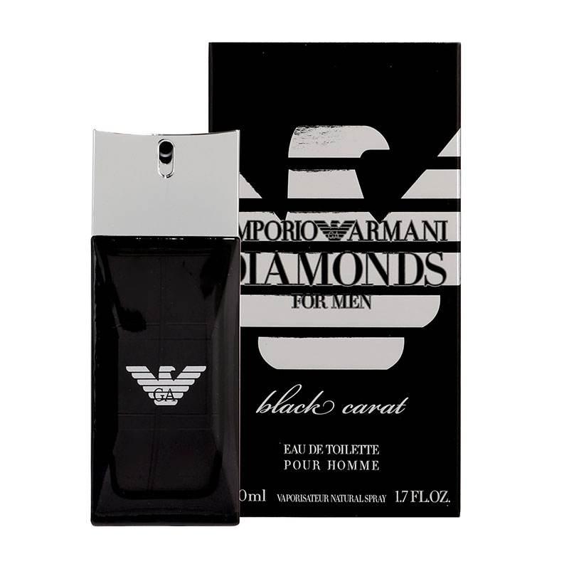 Emporio Armani Diamonds Black Carat Men EDT Spray - Perfume Oasis