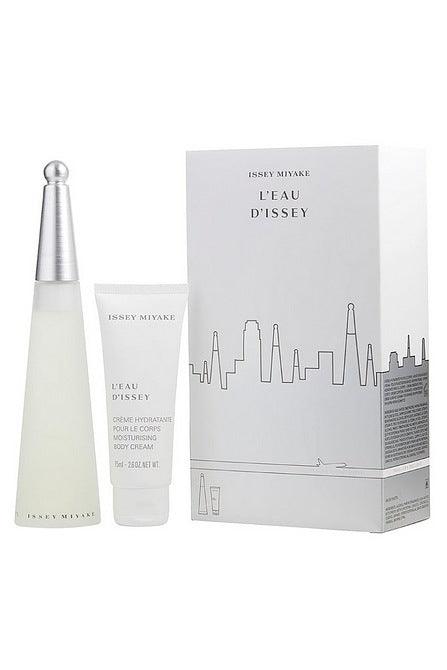 Issey Miyake L'eau d'Issey Gift Set for Women 100ml EDT + 75ml Body Lotion - Perfume Oasis