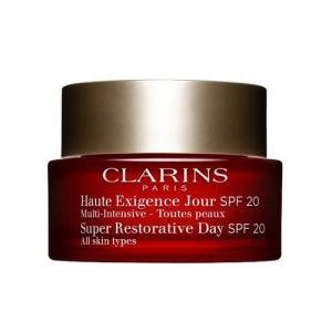 Clarins Super Restorative Day Cream Spf 20 All Skin Types 50ml - Perfume Oasis