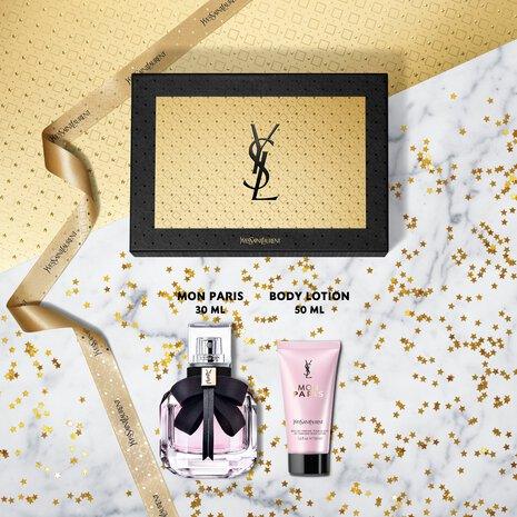 YSL Mon Paris EDP Gift Set 30ml + 50ml Body Lotion - Perfume Oasis