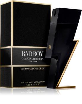 Carolina Herrera Bad Boy Eau de Toilette Spray for Men - Perfume Oasis