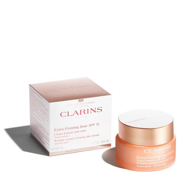 Clarins Extra-Firming Day Cream SPF 15 All Skin Types 50ml - Perfume Oasis