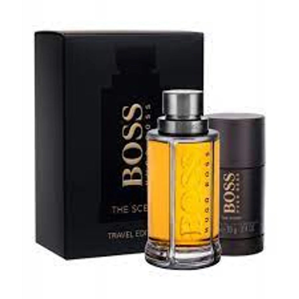 Hugo Boss The Scent 100ml EDT Gift Set - Perfume Oasis