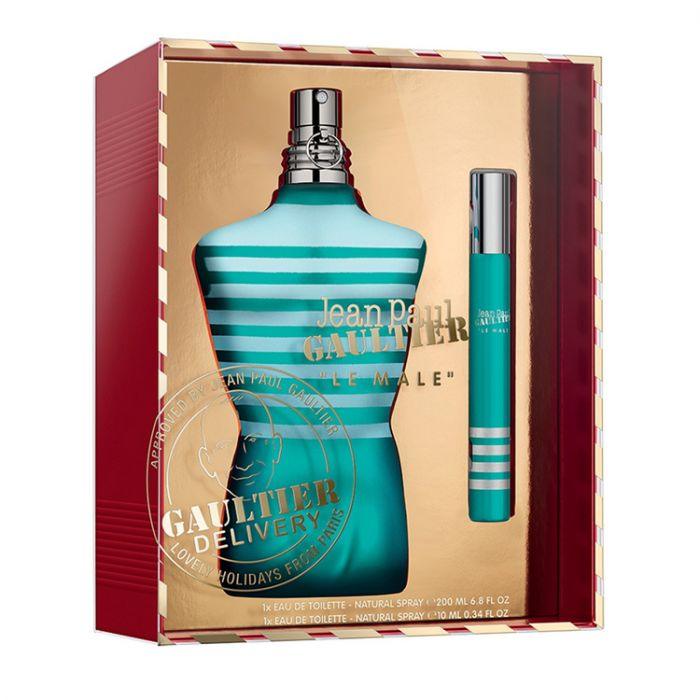 Jean Paul Gaultier Le Male Gift Set EDT 200 + EDT 10 ml - Perfume Oasis